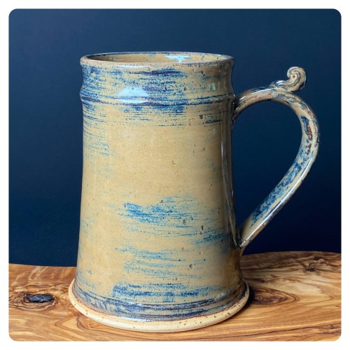 kubek kufel ceramiczny rękodzieło brązowy.jpg